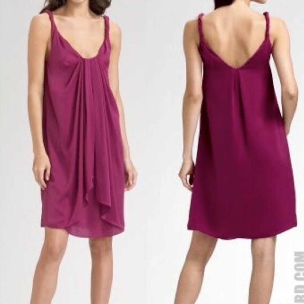 DVF Draped Mini Dress